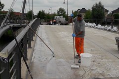 Vervangen slijtlaag brug Beuningen