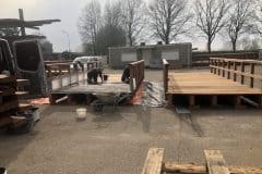 3. Slijtlaag aanbrengen op de werf