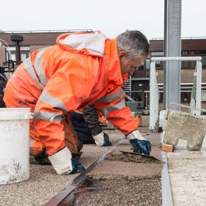 Button ga naar onderhoud beton