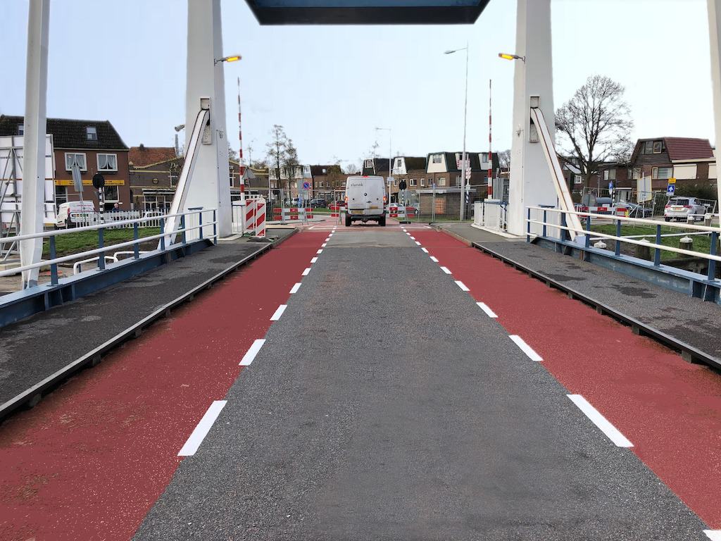 Groot onderhoud op Sluisbrug Purmerend