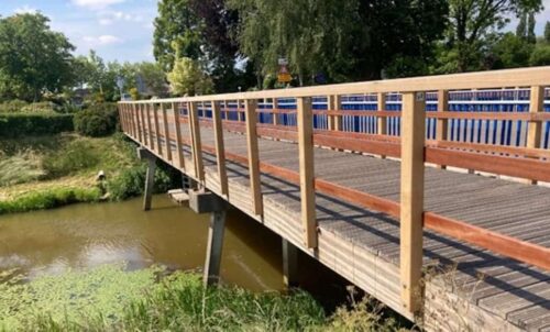 Groot onderhoud op parallel bruggen in Rijsbergen